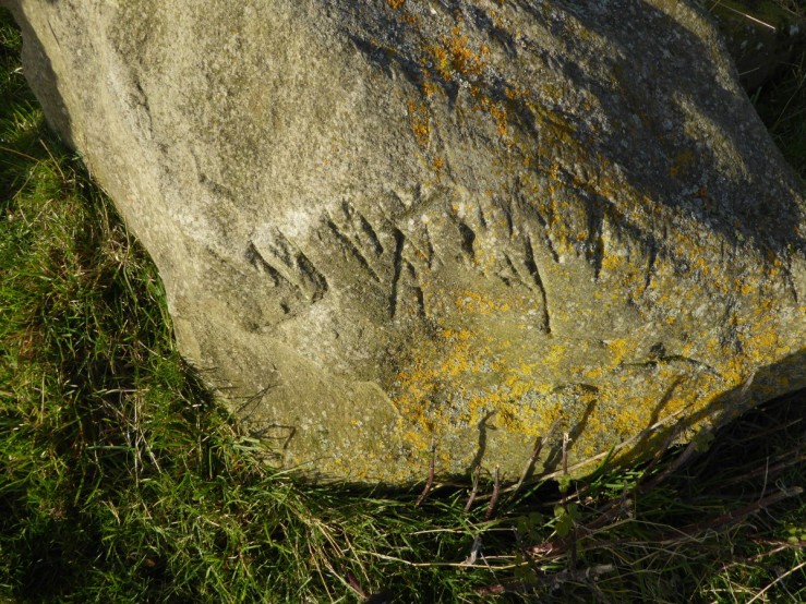 marks on stone